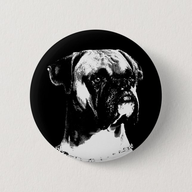Boxer badge button (Front)