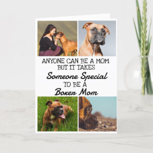 Boxer ...Best Mom Mother's Day Card
