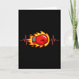 Boxer Boxing Kickboxing Boxing Gloves Boxing Compe Card