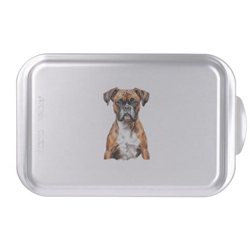 Boxer Buddies Cute Dog Designs for Loyal Boxer  Cake Pan