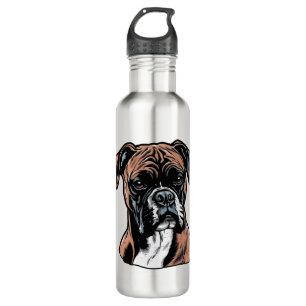 Boxer Buddy Humorous Protective Stainless Steel Water Bottle