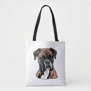 Boxer Buddy Humorous Protective Tote Bag