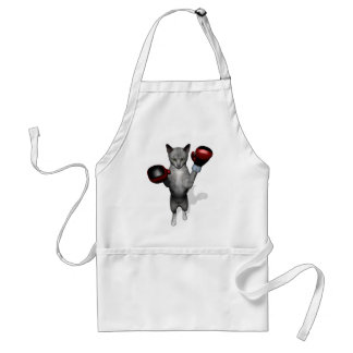 Boxer Cat Adult Apron