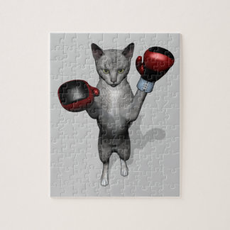 Boxer Cat Jigsaw Puzzle