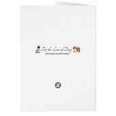 Boxer Christmas Card (Back)