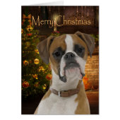 Boxer Christmas Card (Front)