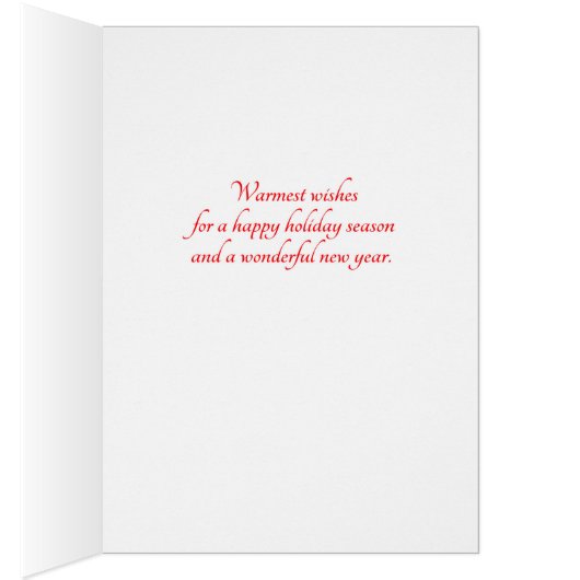 Boxer Christmas Card (Inside (Right))