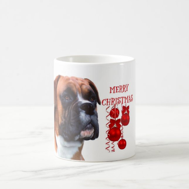 Boxer Christmas Coffee mug (Center)