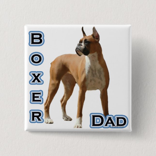Boxer Dad 4 Button (Front)