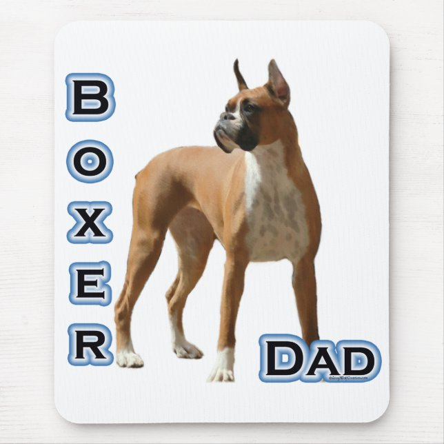 Boxer Dad 4 Mouse Pad (Front)