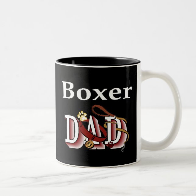 Boxer Dad Mug (Right)