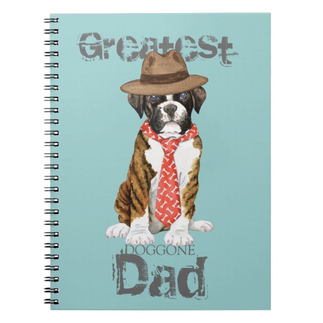 Boxer Dad Notebook (Front)