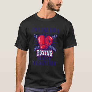 Boxer Daddy Coaches I'm A Dad And A Boxing Coach F T-Shirt