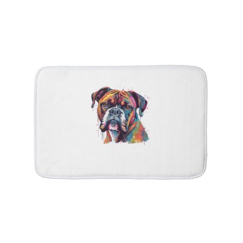 Boxer Dog 2 Bath Mat