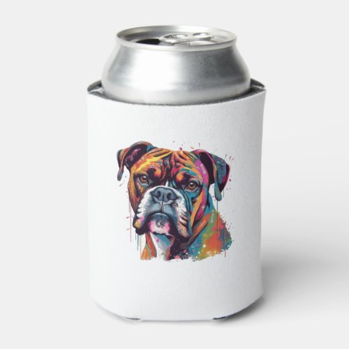 Boxer Dog 2 Can Cooler