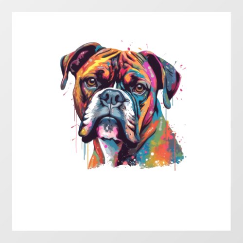 Boxer Dog 2 Wall Decal