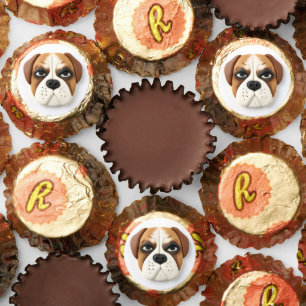 Boxer Dog 3D Inspired  Reese's Peanut Butter Cups