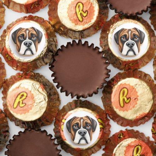 Boxer Dog 3D Inspired Reeses Peanut Butter Cups