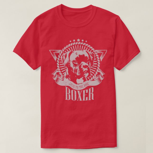 Boxer dog (6) T-Shirt (Design Front)