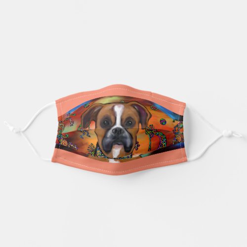 Boxer Dog Adult Cloth Face Mask