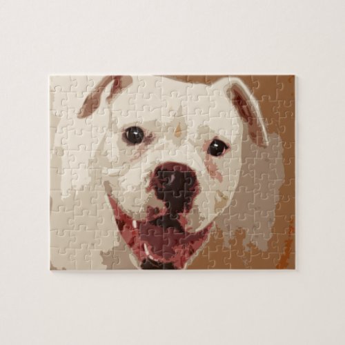 Boxer Dog Art Jigsaw Puzzle