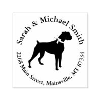 Boxer Dog Baby Shower Puppy Grey