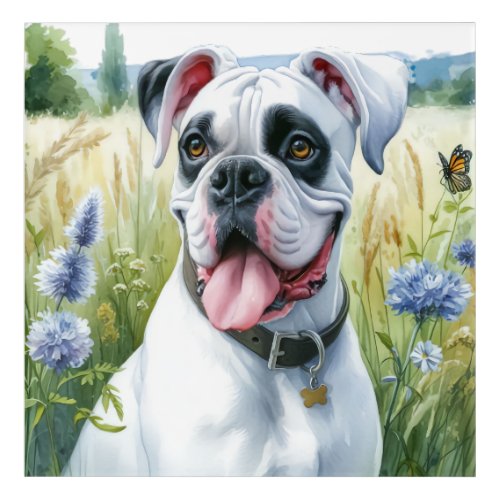 Boxer Dog Beauty Acrylic Print