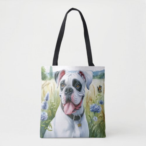 Boxer Dog Beauty Tote Bag