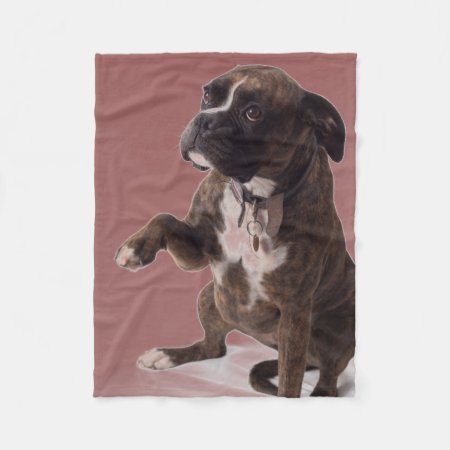 Boxer Dog Blanket