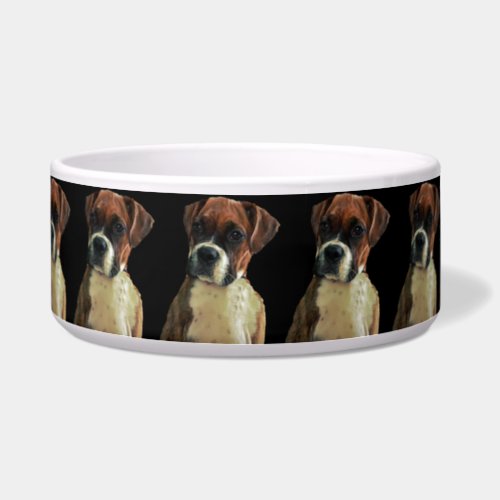 BOXER DOG BOWL