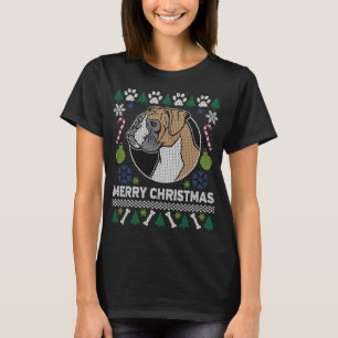 Boxer Dog Breed Ugly Christmas Sweater