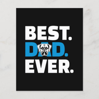 Boxer Dog canvas print |Cute gift idea Flyer