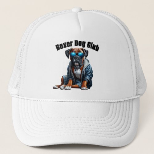 Boxer Dog Club Trucker Hat