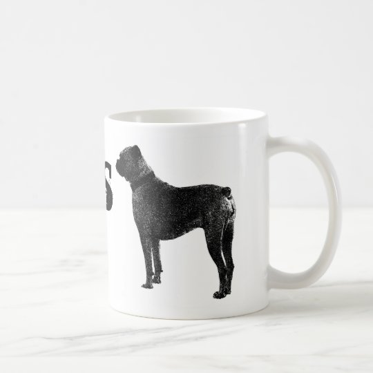 Boxer Dog Coffee Mug Zazzle Boxer Dog Coffee Mug