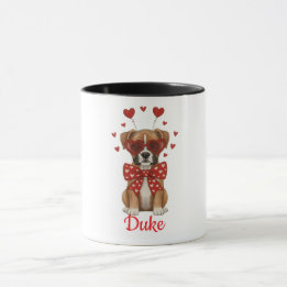 boxer dog coffee mug Valentine's Day 2026