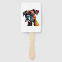 Boxer Dog Colorful