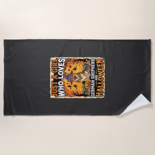 Boxer Dog Couple Happy Valentines Day Beach Towel