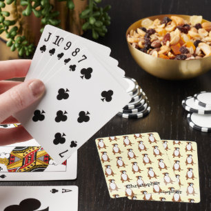 Boxer Dog Design Any Colour Background Poker Cards