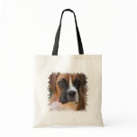 Boxer Dog Design Budget Tote Bag
 Bag