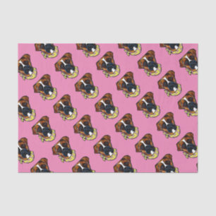 Boxer Dog Easter Tissue Paper
