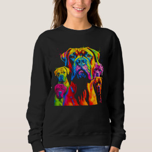 Boxer Dog Family Sweatshirt