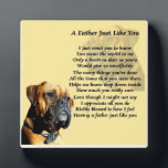 Boxer Dog Father Poem Plaque<br><div class="desc">This would make a great gift for that special boxer dog loving father, featuring a special father poem.</div>