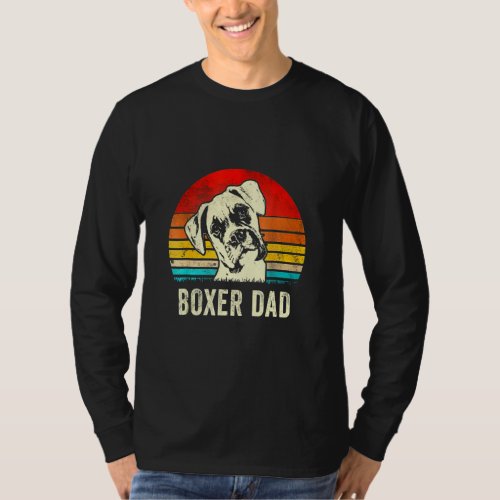Boxer Dog  For Dog Mom Dog Dad Dog  T_Shirt