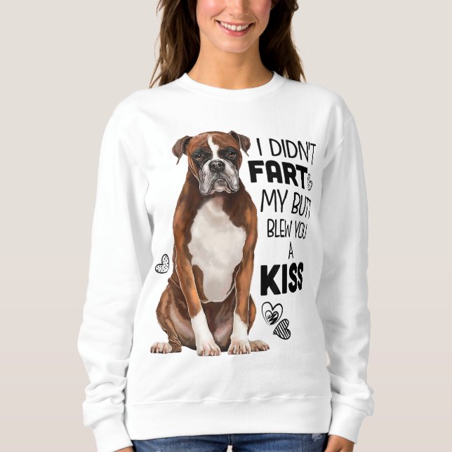 Boxer dog Funny for Dog Mom, Dog Dad, Dog Lover Gi Sweatshirt (Front)