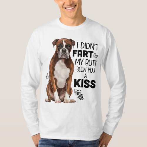 Boxer dog Funny for Dog Mom Dog Dad Dog Lover Gi T_Shirt