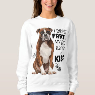 Boxer dog Funny for Dog Mom Dog Dad Dog Lover Gift Sweatshirt
