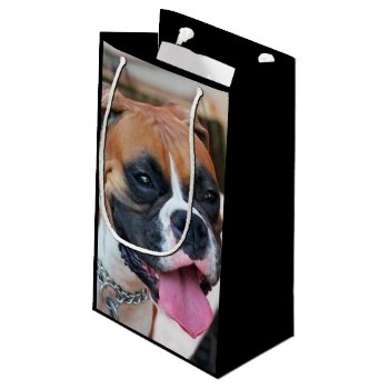 Boxer Dog Gift Bag by pdphoto at Zazzle