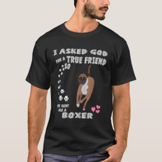 Boxer Dog Gifts For Boxer Mom Boxer Dog Dad Boxer T-Shirt