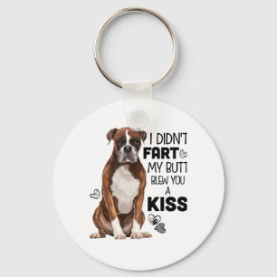 Boxer Dog gifts Keychain