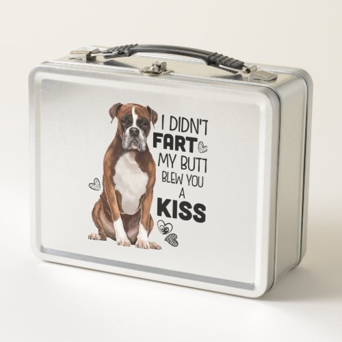 Boxer Dog gifts Metal Lunch Box